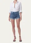 Citizen Of Humanity Kayla Womens Poplin Long Sleeve Button-down Top In Optic White