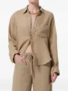 Citizen Of Humanity Citizens Of Humanity Kayla Button-up Linen Shirt