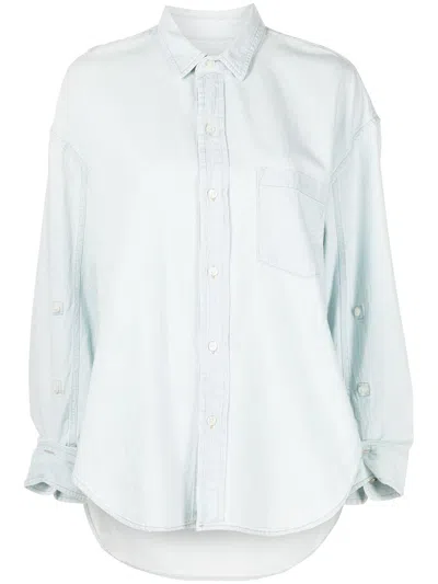 Citizen Of Humanity Kayla Button-up Shirt In Blau