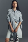 Citizen Of Humanity Kayla Buttondown In Blue