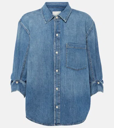 Citizen Of Humanity Kayla Denim Shirt In Blue