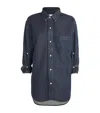 Citizen Of Humanity Kayla Denim Shirt In Navy
