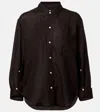 Citizen Of Humanity Kayla Linen Shirt In Black