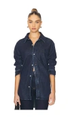 Citizen Of Humanity Kayla Shirt In Blue