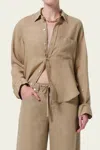 Citizen Of Humanity Citizens Of Humanity Kayla Button-up Linen Shirt