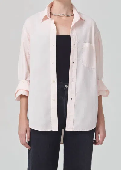 Citizen Of Humanity Kayla Top In Guava In Multi