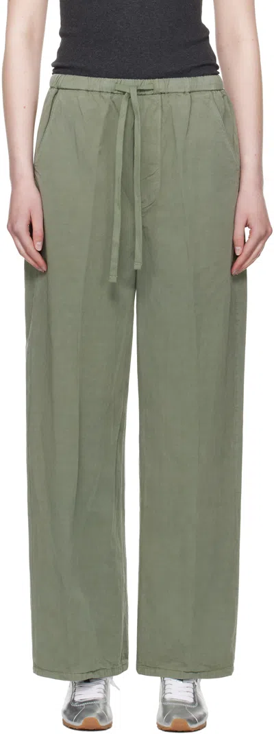 Citizen Of Humanity Khaki Aurora Pull On Trousers