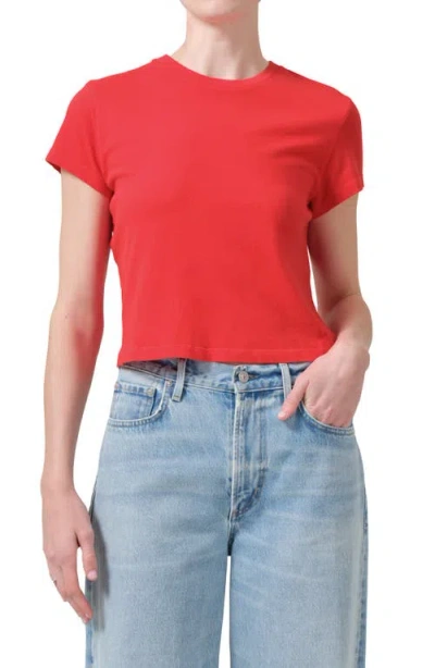 Citizens Of Humanity Kyle Cotton Baby Tee In Aurora