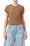 Citizen Of Humanity Citizens Of Humanity Kyle Cotton Baby Tee In Sandie