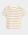Citizens Of Humanity Kyle Stripe T-shirt In Ginger Stripe