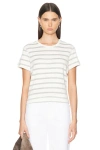 Citizens Of Humanity Kyle Tee In Campanula Stripe In Campanula Stripe