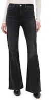 Citizen Of Humanity Lilah Flare Jeans With Welt Pocket Medallion In Medallion