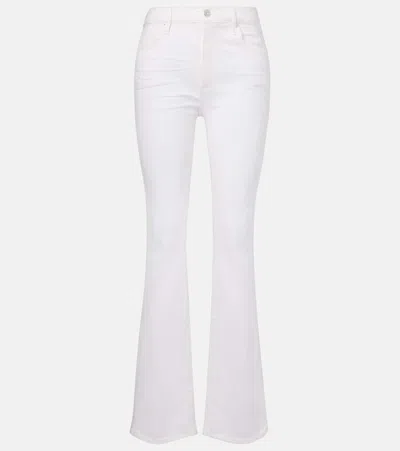 Citizens Of Humanity Lilah High-rise Bootcut Jeans In White