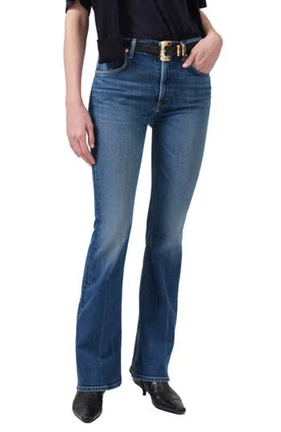 Citizens Of Humanity Lilah High Waist Bootcut Jeans In Abalone