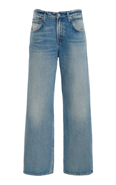Citizen Of Humanity Lindz Rigid Low-rise Easy Straight-leg Jeans