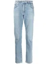 Citizen Of Humanity Slim-fit-jeans Mit Logo-patch In Blue