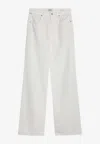 Citizen Of Humanity Florence Straight Leg Jean In Chantilly In White