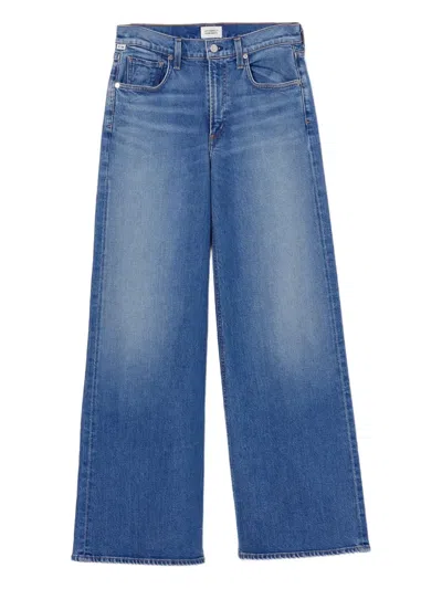 Citizens Of Humanity Loli Wide-leg Jeans In Blue
