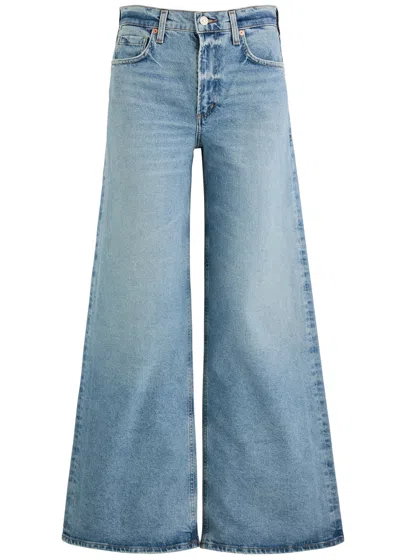 Citizens Of Humanity Loli Wide-leg Jeans In Blue