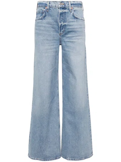 Citizens Of Humanity Loli Wide-leg Jeans In Blue