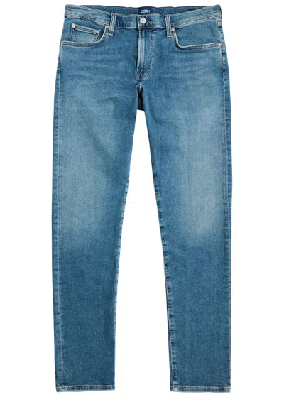 Citizen Of Humanity Citizens Of Humanity London Slim-leg Jeans In Mid Blu