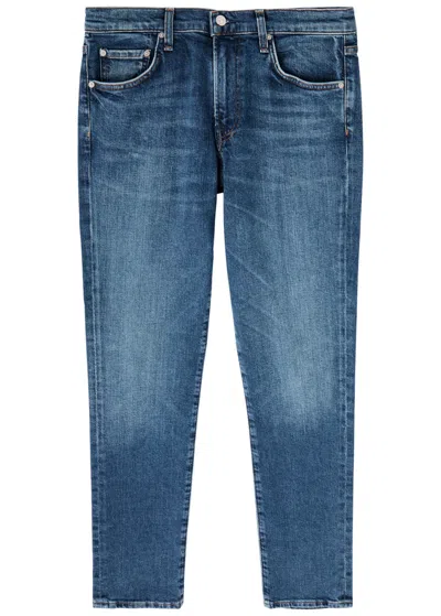Citizens Of Humanity London Slim-leg Jeans In Mid Blu