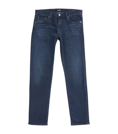 Citizen Of Humanity London Slim Tapered Jeans In Navy
