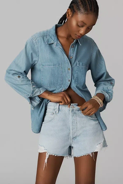 Citizens Of Humanity Loro High-rise Denim Shorts