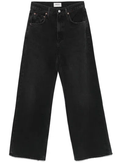 Citizens Of Humanity Low Curve Jeans In Black