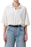 Citizen Of Humanity Citizens Of Humanity Lowen Oversize Cotton Polo