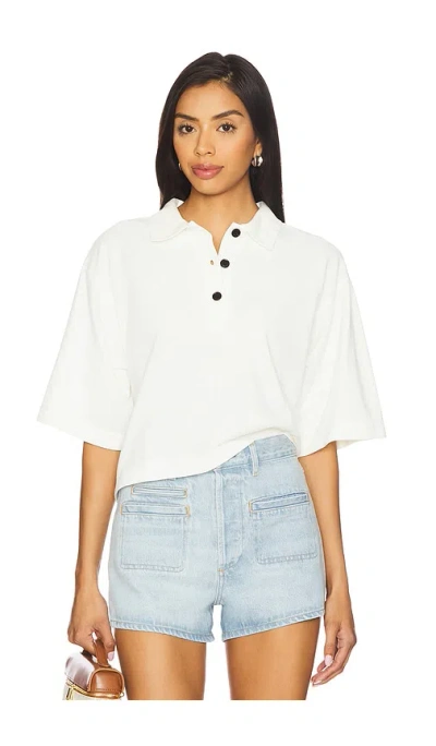 Citizens Of Humanity Lowen Polo Shirt In White
