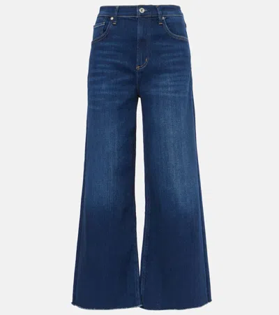 CITIZEN OF HUMANITY LYRA CROPPED HIGH-RISE WIDE-LEG JEANS