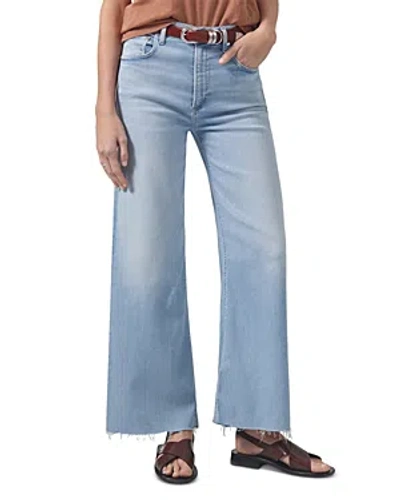 Citizens Of Humanity Lyra Cropped Wide Leg Jeans In Marcquee