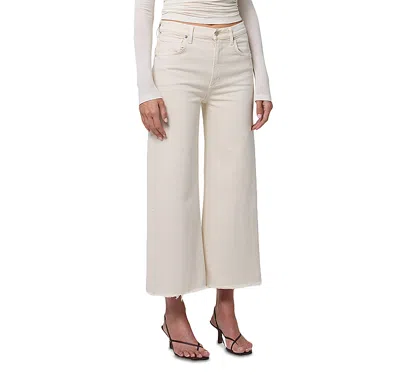CITIZEN OF HUMANITY CITIZENS OF HUMANITY LYRA HIGH RISE CROP WIDE LEG JEANS IN ALMONDETTE