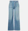 Citizens Of Humanity Lyra Patch Pocket Flared Jeans In Blue