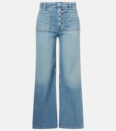 Citizens Of Humanity Lyra Patch Pocket Flared Jeans In Splendor (md Indigo)