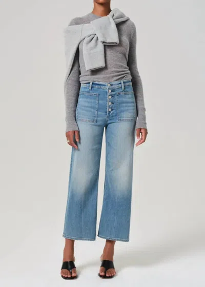 Citizens Of Humanity Lyra Patch Pocket Splendor Jeans In Blue