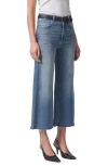 Citizen Of Humanity Citizens Of Humanity Cropped Wide Leg Jeans In Blue In Abliss