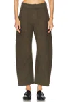 Citizens Of Humanity Marcelle Low Rise Barrel Corduroy Cargo Pants In Costes