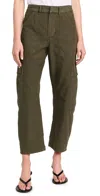 Citizens Of Humanity Marcelle Low Rise Barrel Corduroy Cargo Pants In Costes