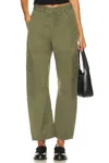 Citizens Of Humanity Marcelle Straight Twill Cargo Pants In Multi