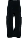 Citizen Of Humanity Citizens Of Humanity Marcelle Stretch-corduroy Cargo Trousers In Blue