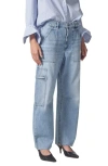 CITIZENS OF HUMANITY MARCELLE LOW RISE BARREL CARGO JEANS