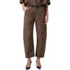 Citizen Of Humanity Citizens Of Humanity Marcelle Low Rise Barrel Corduroy Cargo Pants In Costes
