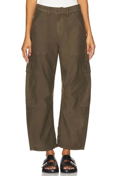 Citizens Of Humanity Marcelle Low Slung Cargo Pants In Costes In Multi