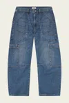 Citizen Of Humanity Blue Marcelle Low Slung Easy Cargo Jeans