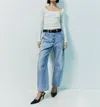 CITIZENS OF HUMANITY MARCELLE LOW SLUNG EASY CARGO JEANS IN CLOUD NINE