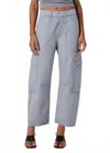 Citizens Of Humanity Marcelle Low Slung Easy Cargo Pants In Hematite