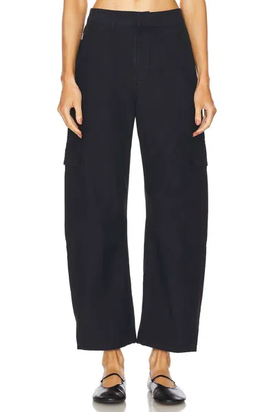 Citizens Of Humanity Marcelle Low Slung Easy Cargo Pants In True Navy