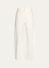 Citizen Of Humanity Citizens Of Humanity Marcelle Low Rise Barrel Cargo Pants In Pashmina Off W
